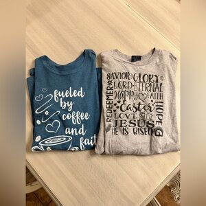 Woman’s Inspirational Shirts Bundle of Two